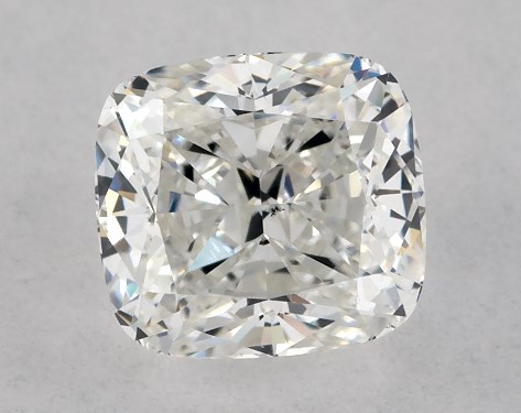 GIA 0.76 Carat H-VS2 Very Good Cut Cushion Modified Diamond